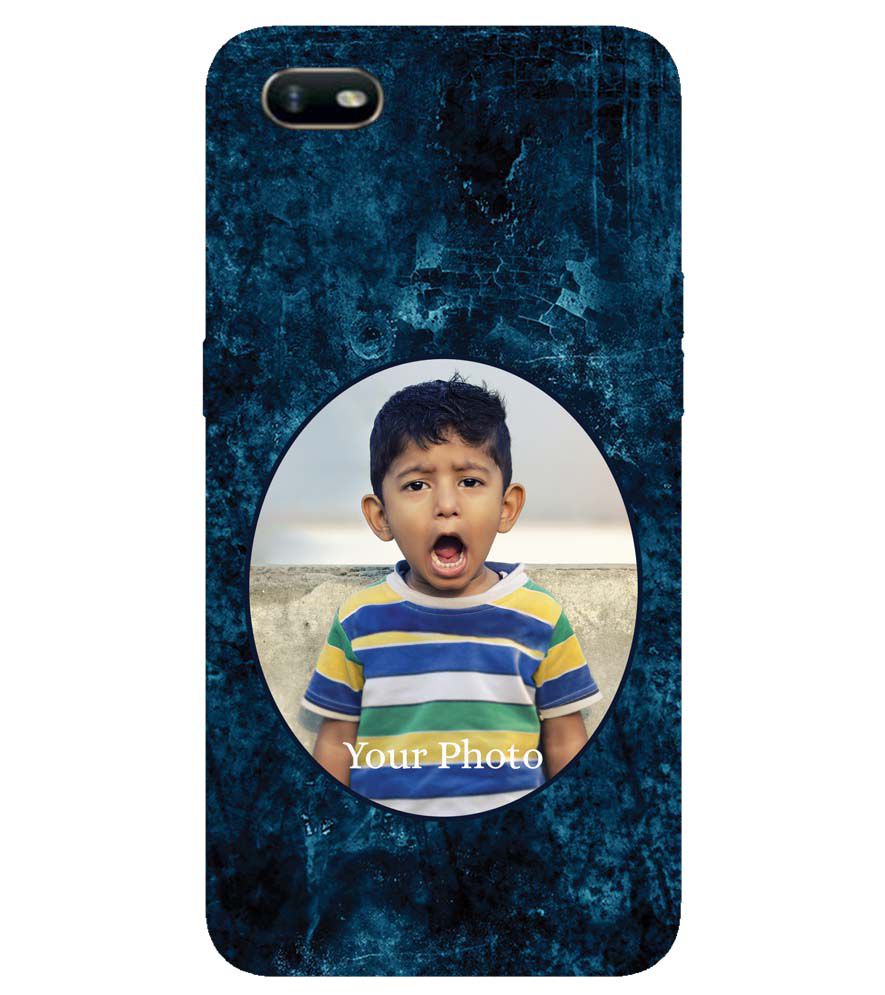 A0508-Photo on Blue Back Cover for Oppo A1k