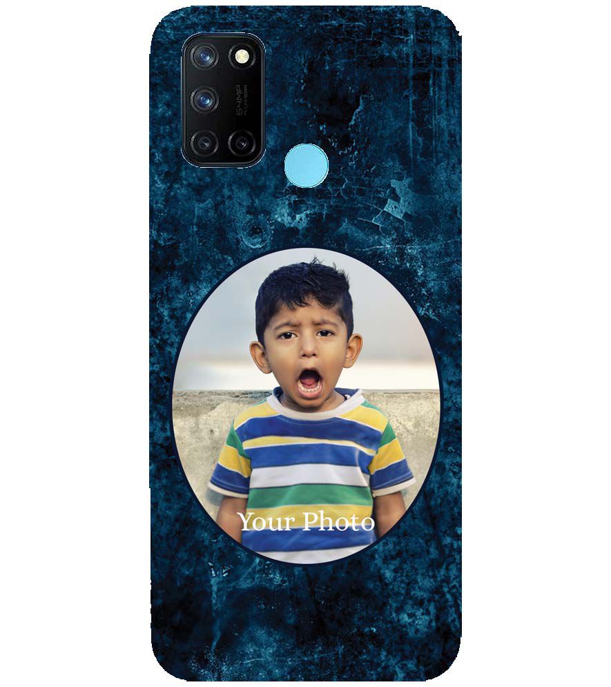 A0508-Photo on Blue Back Cover for Realme C17