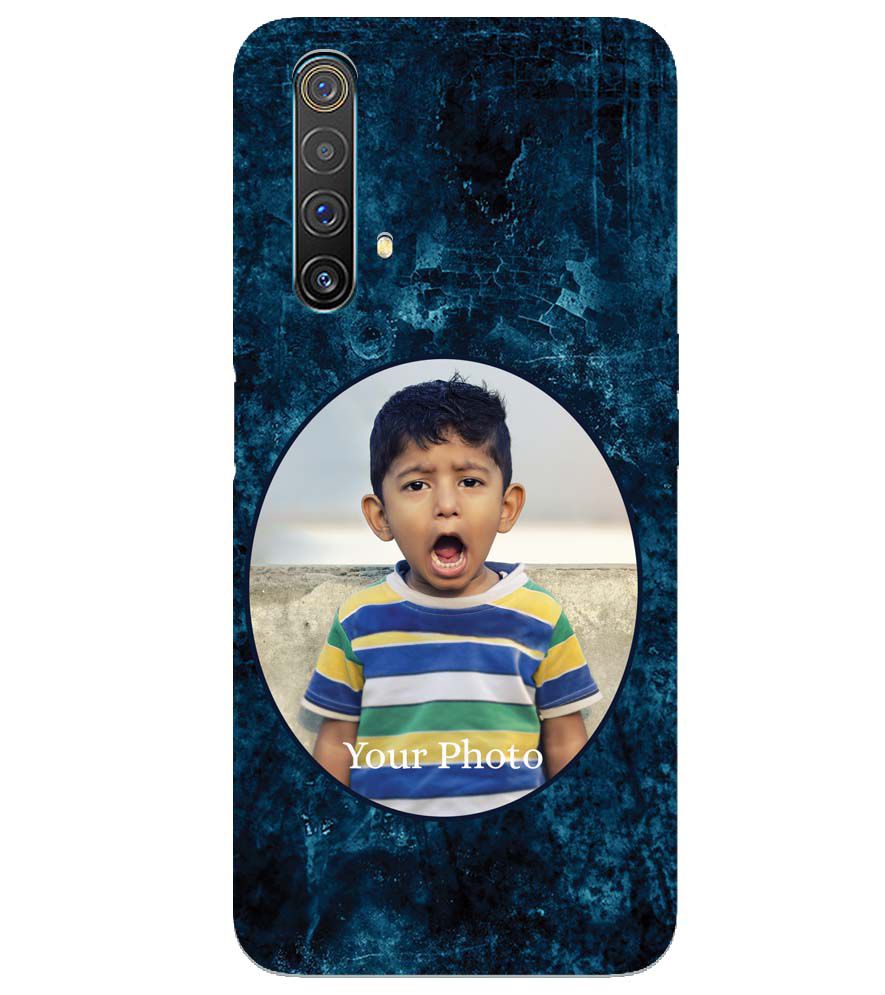 A0508-Photo on Blue Back Cover for Realme X3 SuperZoom