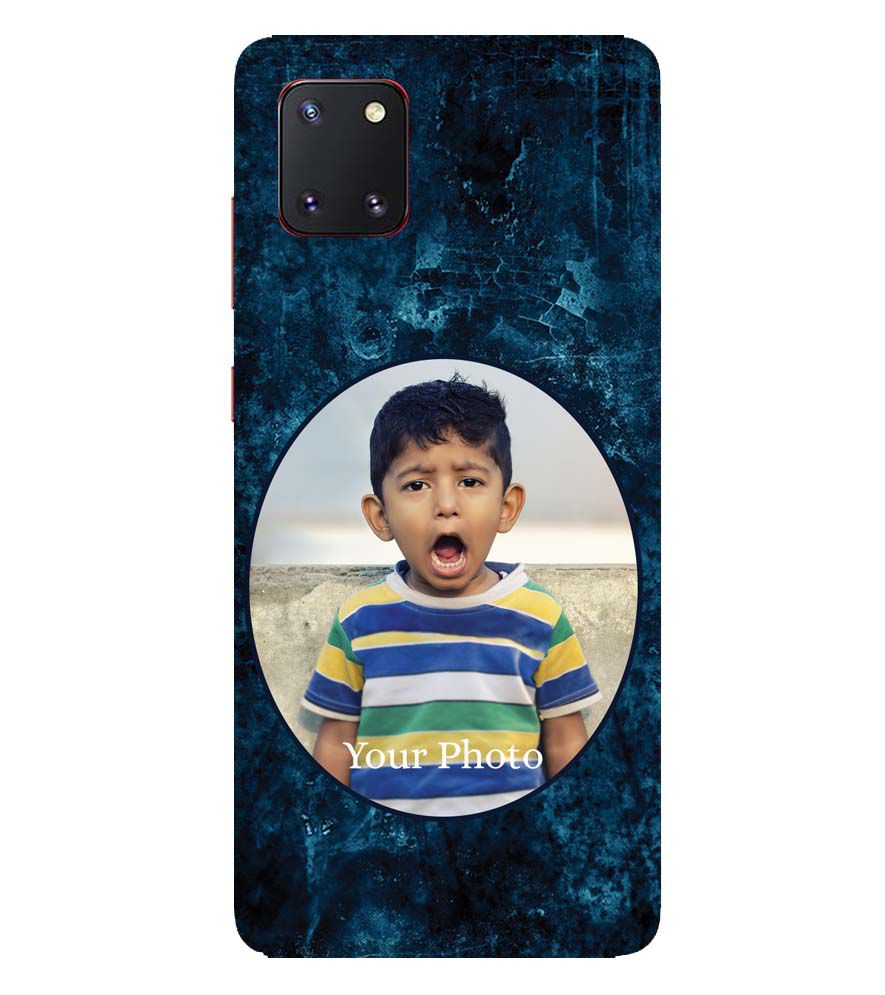 A0508-Photo on Blue Back Cover for Samsung Galaxy Note10 Lite