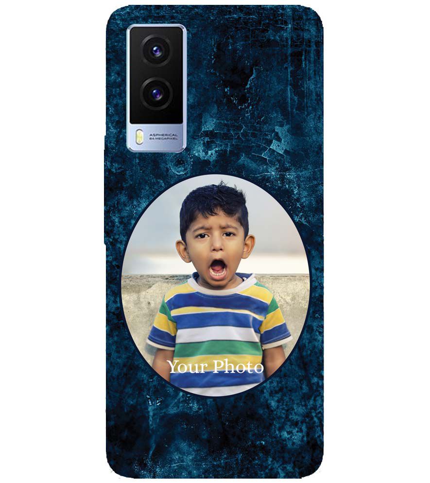 A0508-Photo on Blue Back Cover for Vivo V21e 5G