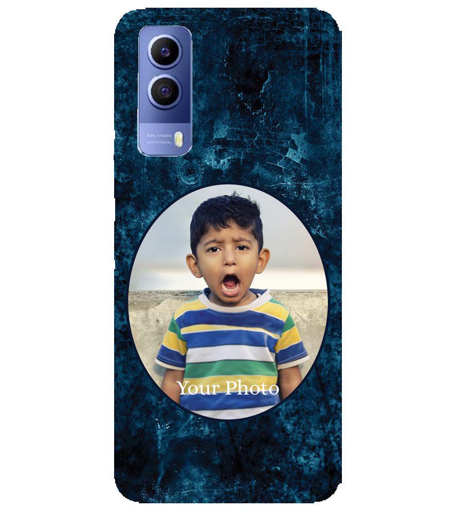 A0508-Photo on Blue Back Cover for vivo Y53s