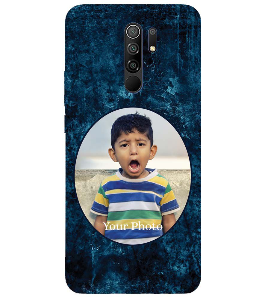 A0508-Photo on Blue Back Cover for Xiaomi Redmi 9 Prime