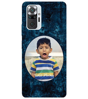 A0508-Photo on Blue Back Cover for Xiaomi Redmi Note 10 Pro