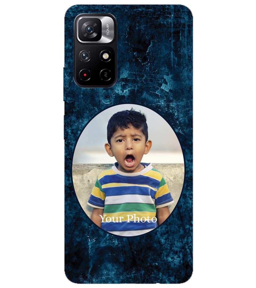 A0508-Photo on Blue Back Cover for Xiaomi Redmi Note 11T 5G
