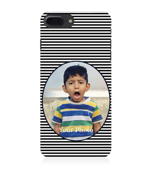 A0509-Stripes and Photo Back Cover for Apple iPhone 7 Plus