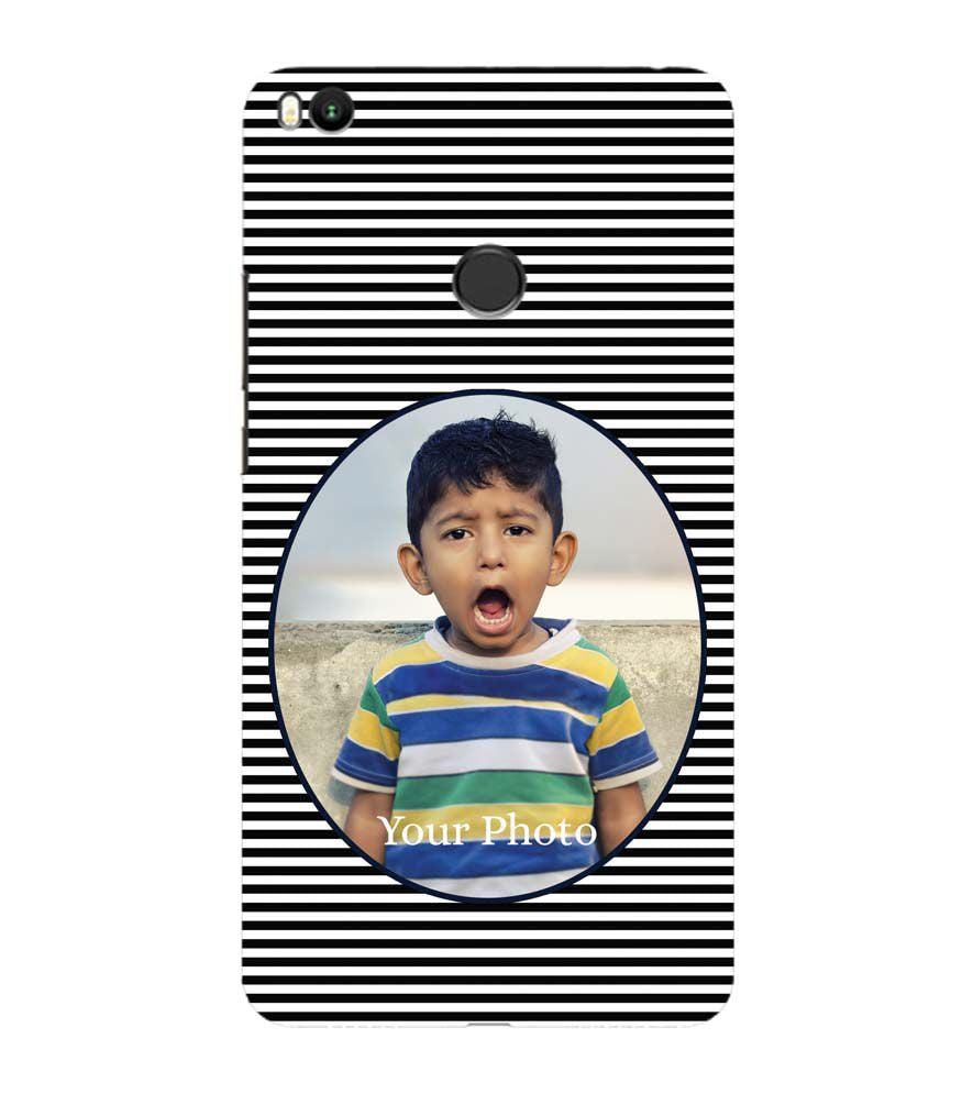 A0509-Stripes and Photo Back Cover for Xiaomi Mi Max 2