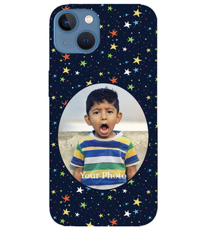 A0510-Stars and Photo Back Cover for Apple iPhone 13