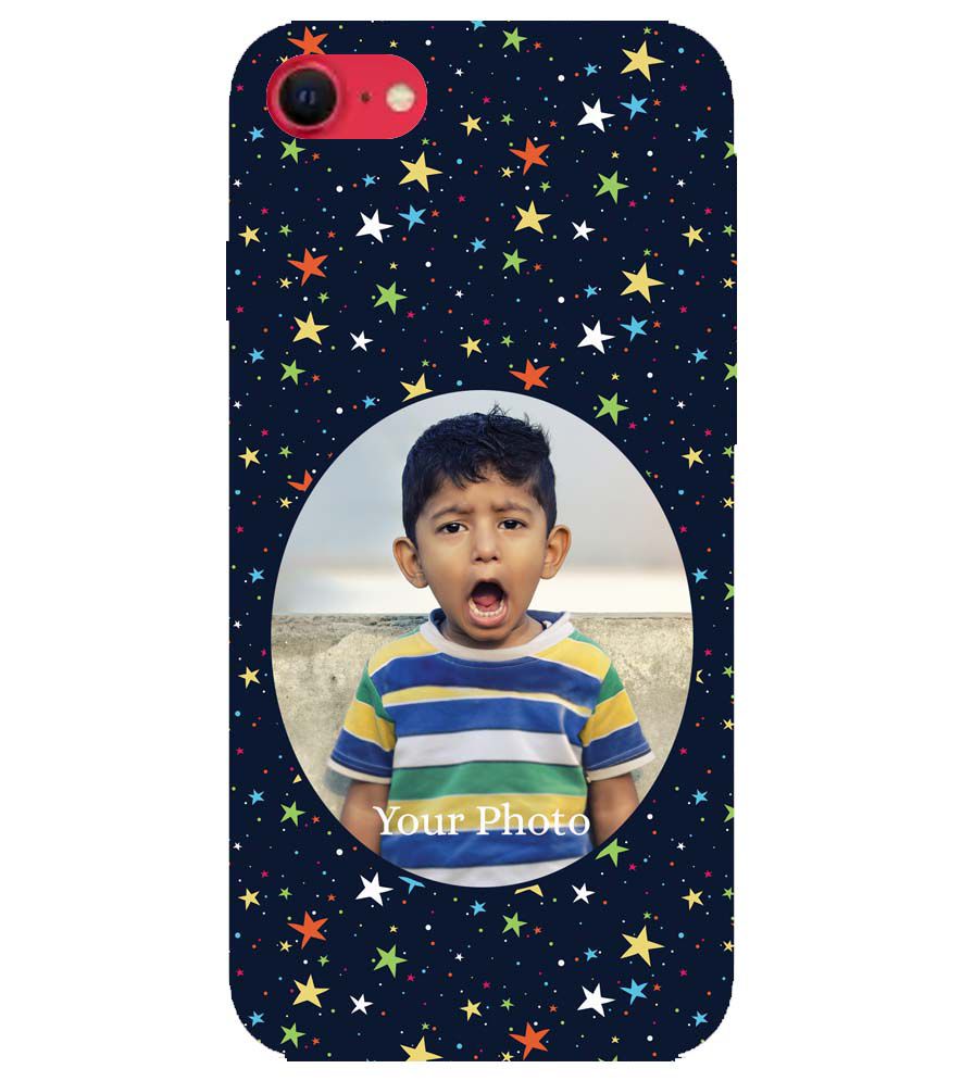 A0510-Stars and Photo Back Cover for Apple iPhone SE (2020)