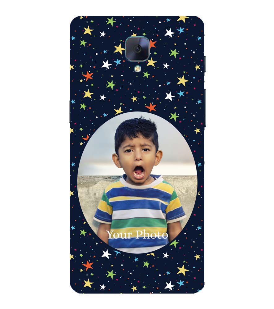 A0510-Stars and Photo Back Cover for OnePlus 3 and OnePlus 3T