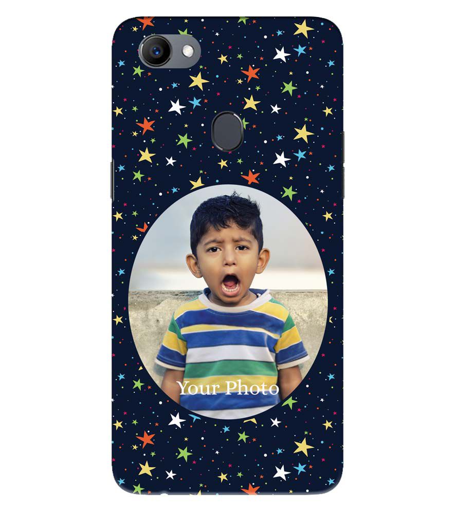 A0510-Stars and Photo Back Cover for Oppo F5 Plus