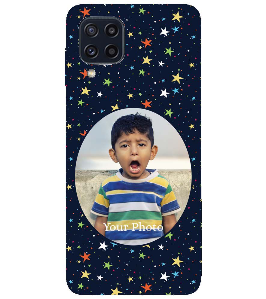 A0510-Stars and Photo Back Cover for Samsung Galaxy M32 Prime