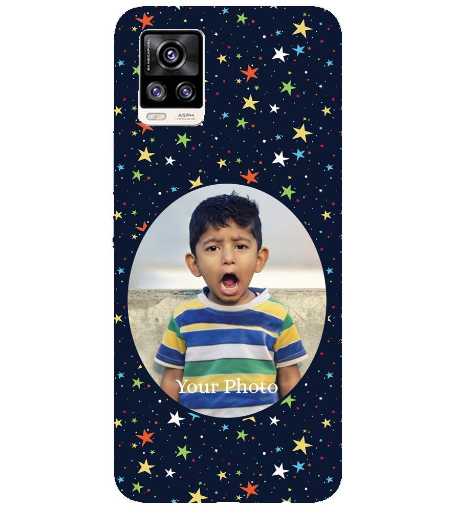 A0510-Stars and Photo Back Cover for vivo V20