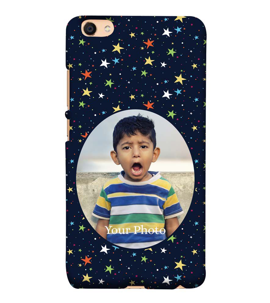 A0510-Stars and Photo Back Cover for vivo Y55s