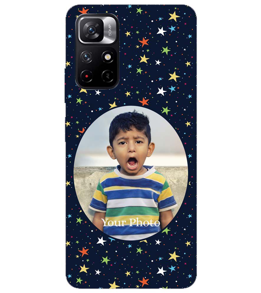 A0510-Stars and Photo Back Cover for Xiaomi Redmi Note 11T 5G