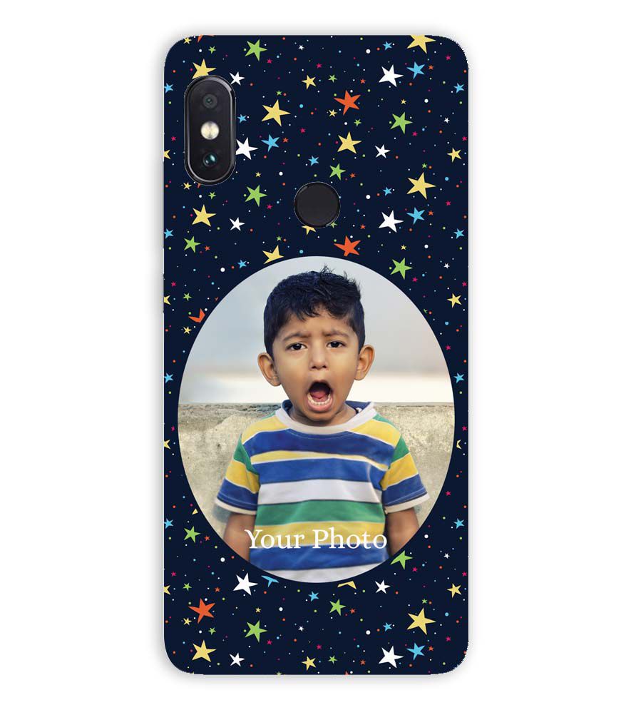A0510-Stars and Photo Back Cover for Xiaomi Redmi Note 5 Pro