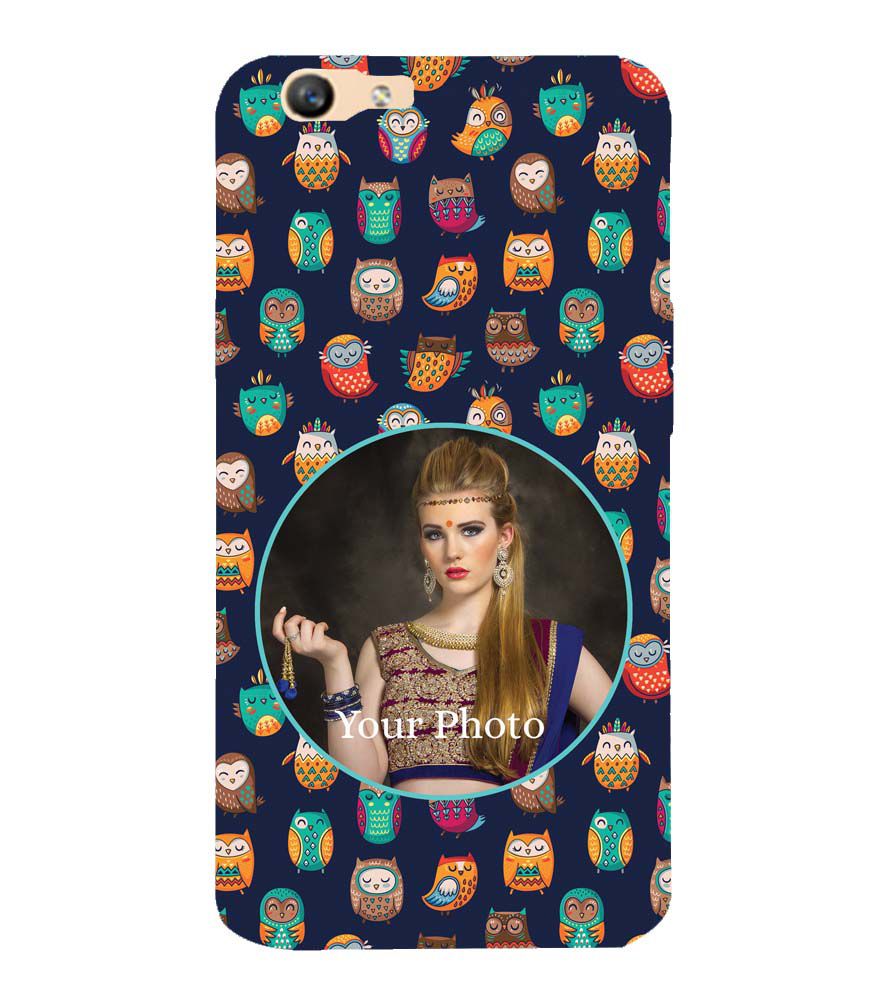 A0512-Owly Pattern Photo Back Cover for Oppo F1s : A59