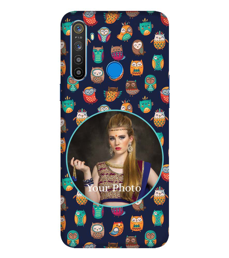 A0512-Owly Pattern Photo Back Cover for Realme Narzo 10