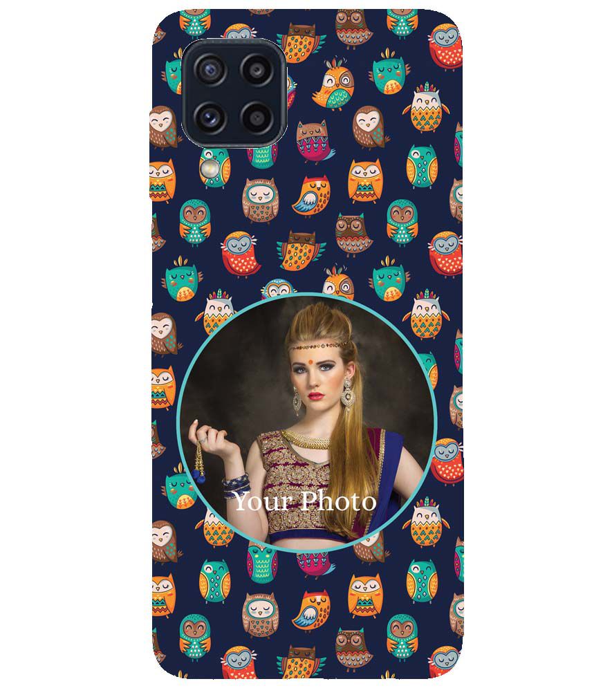 A0512-Owly Pattern Photo Back Cover for Samsung Galaxy M32 Prime