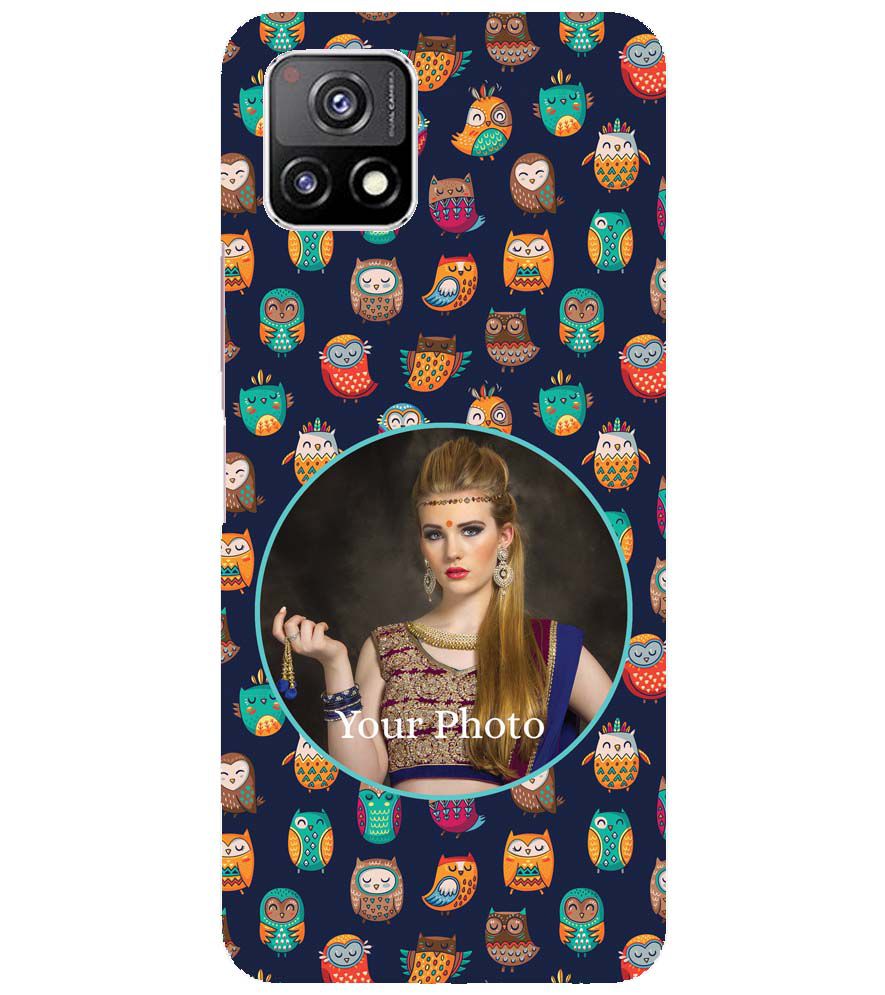 A0512-Owly Pattern Photo Back Cover for vivo Y52s