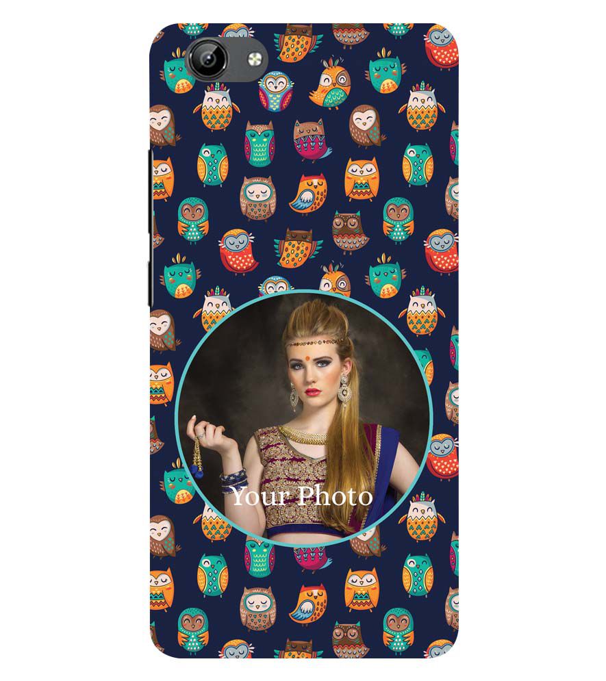 A0512-Owly Pattern Photo Back Cover for Vivo Y71i