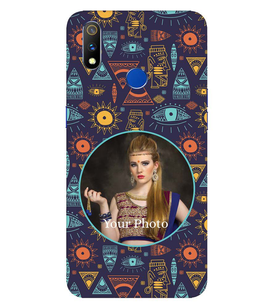 A0513-Traditional Pattern Photo Back Cover for  Realme X Lite