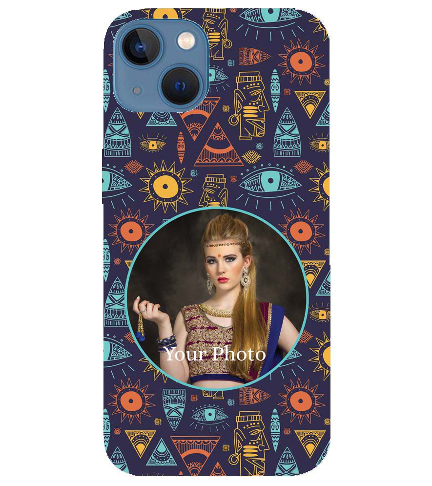 A0513-Traditional Pattern Photo Back Cover for Apple iPhone 13