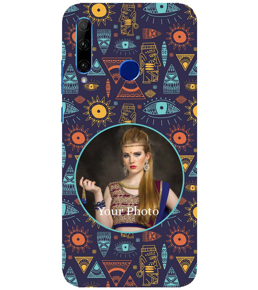 A0513-Traditional Pattern Photo Back Cover for Huawei Honor 10i