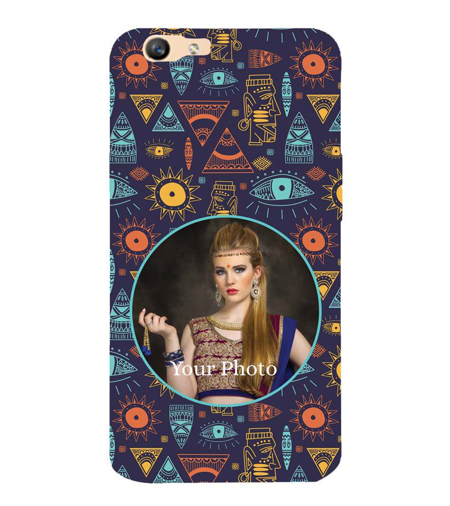 A0513-Traditional Pattern Photo Back Cover for Oppo F1s : A59