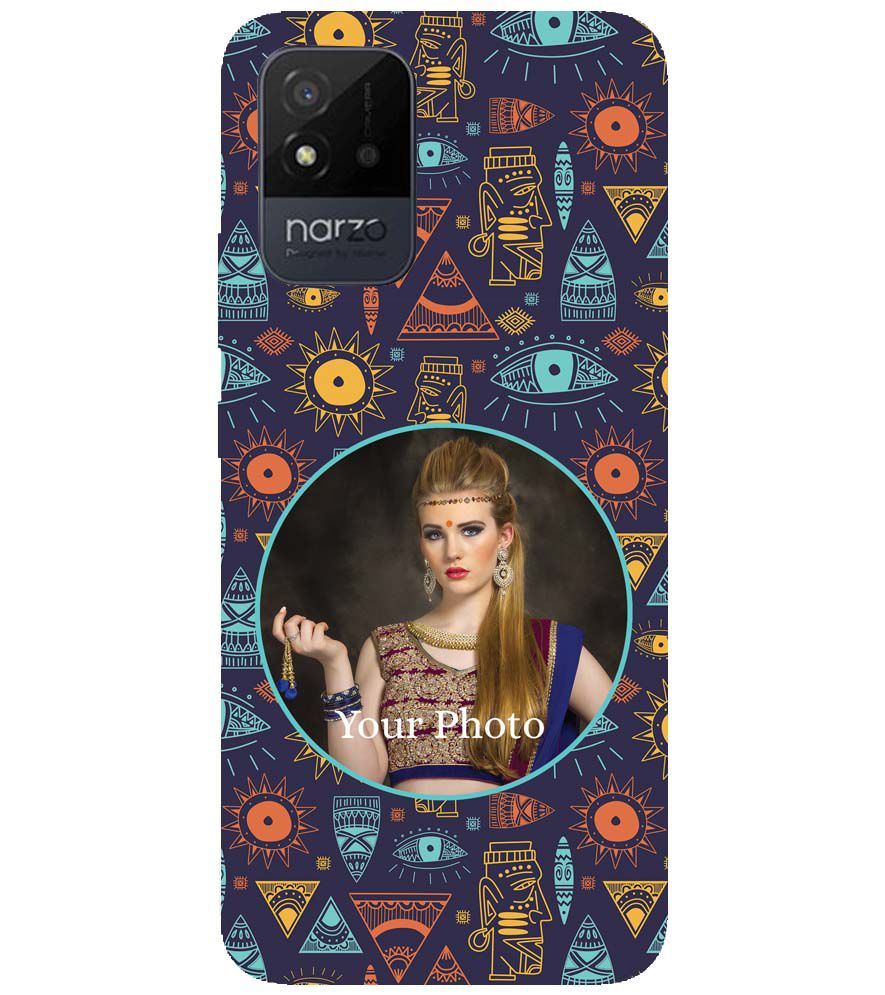 A0513-Traditional Pattern Photo Back Cover for Realme Narzo 50i