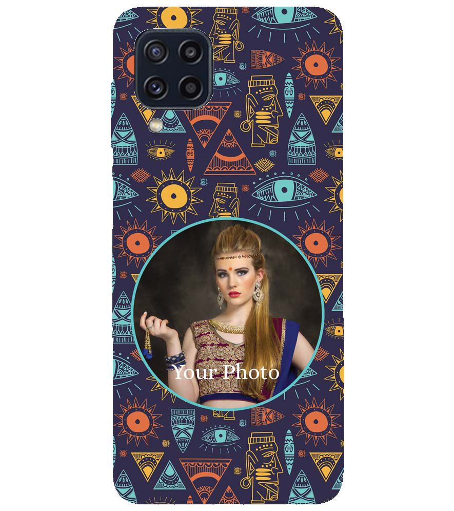A0513-Traditional Pattern Photo Back Cover for Samsung Galaxy M32 Prime