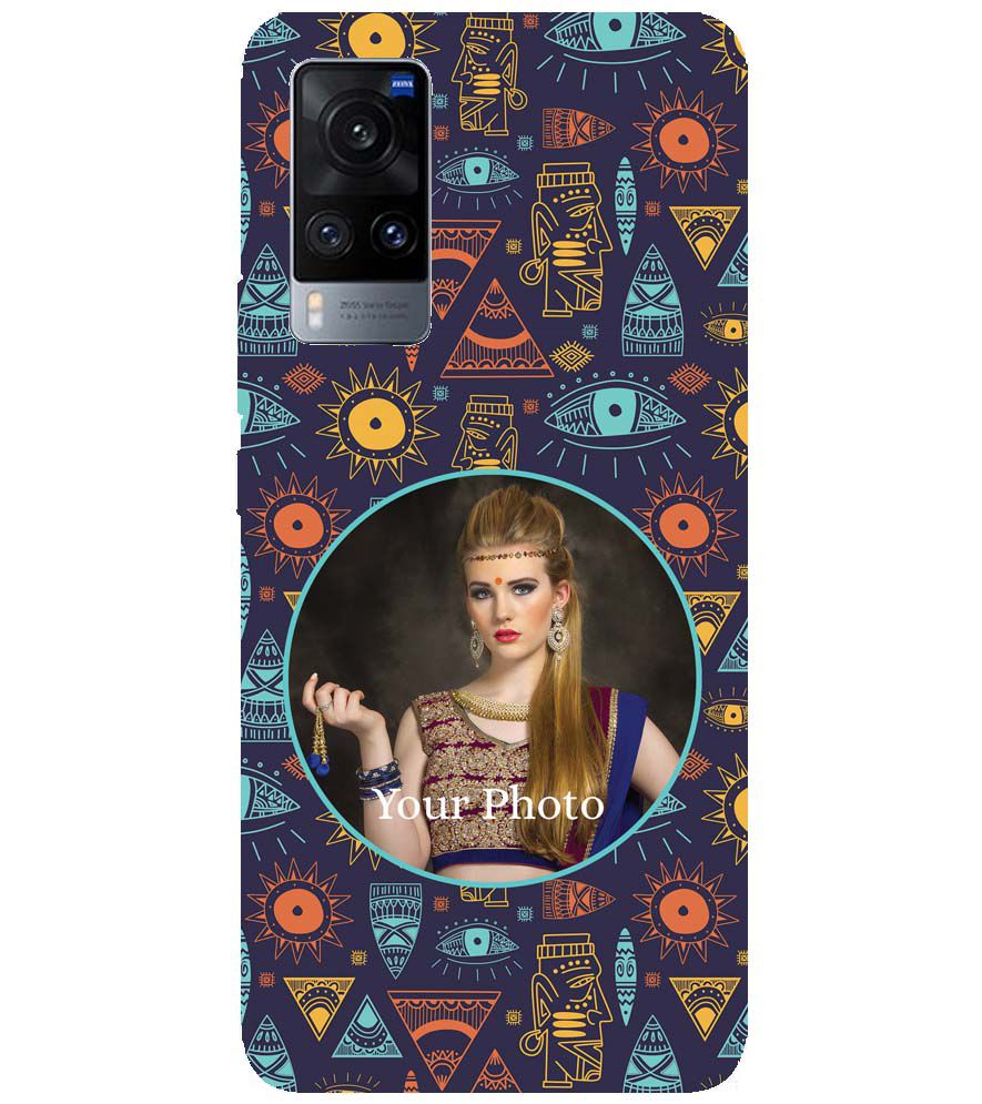 A0513-Traditional Pattern Photo Back Cover for vivo X60