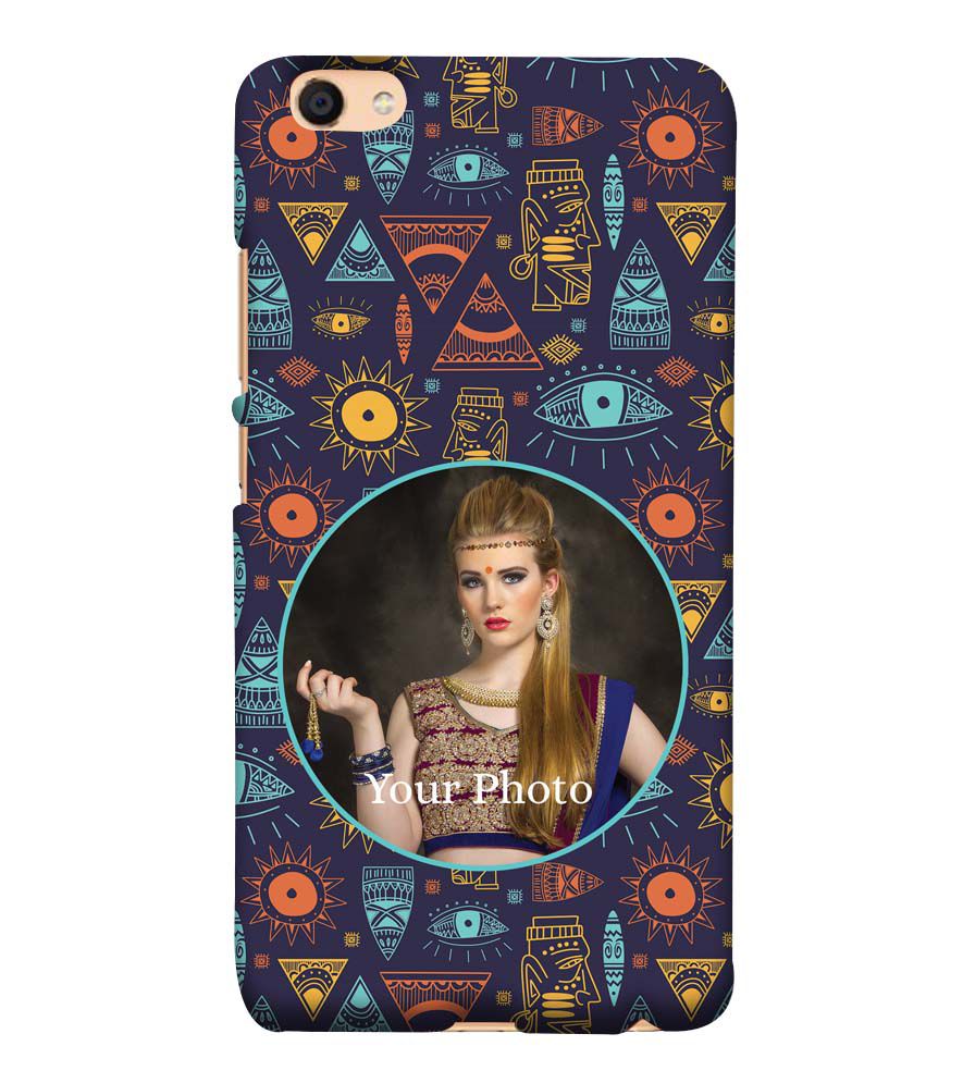 A0513-Traditional Pattern Photo Back Cover for vivo Y55s