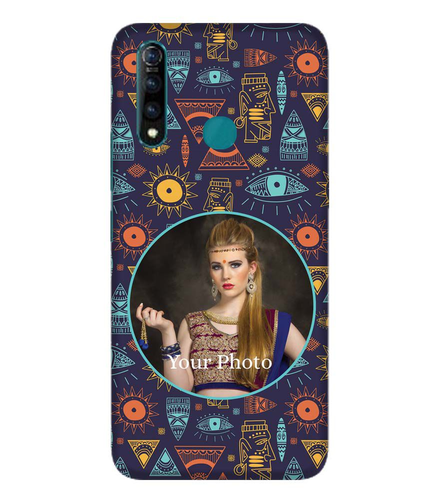 A0513-Traditional Pattern Photo Back Cover for Vivo Z1 Pro