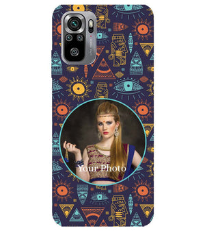 A0513-Traditional Pattern Photo Back Cover for Xiaomi Redmi Note 10