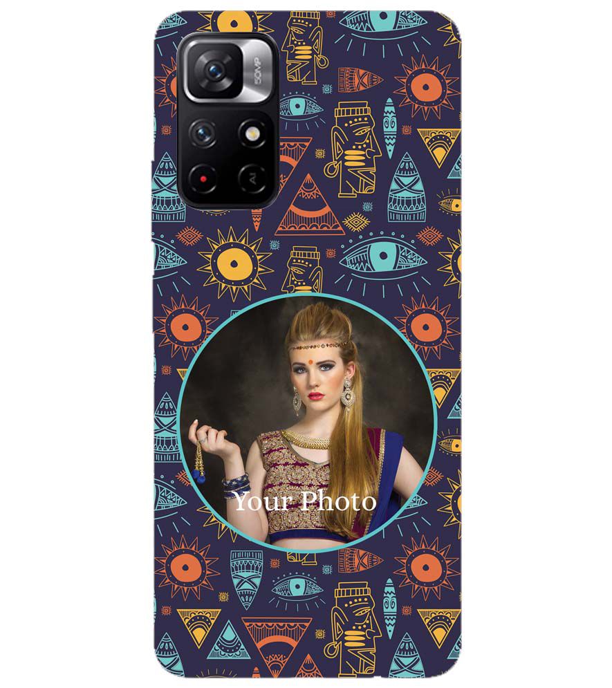 A0513-Traditional Pattern Photo Back Cover for Xiaomi Redmi Note 11T 5G