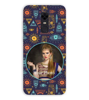 A0513-Traditional Pattern Photo Back Cover for Xiaomi Redmi Note 5
