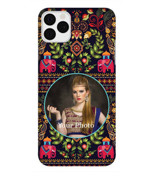 A0514-Mughal Pattern Photo Back Cover for Apple iPhone 11 Pro