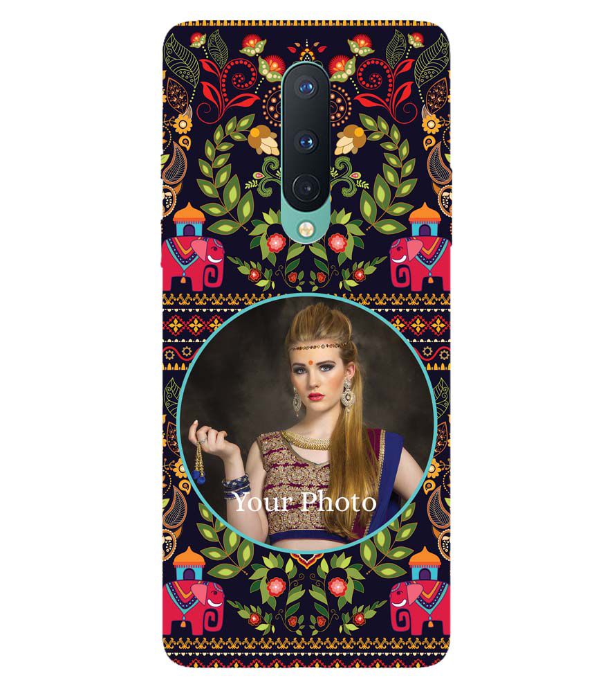 A0514-Mughal Pattern Photo Back Cover for OnePlus 8