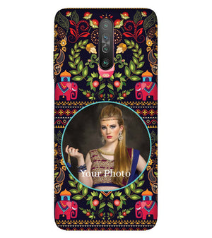 A0514-Mughal Pattern Photo Back Cover for Xiaomi Redmi K30