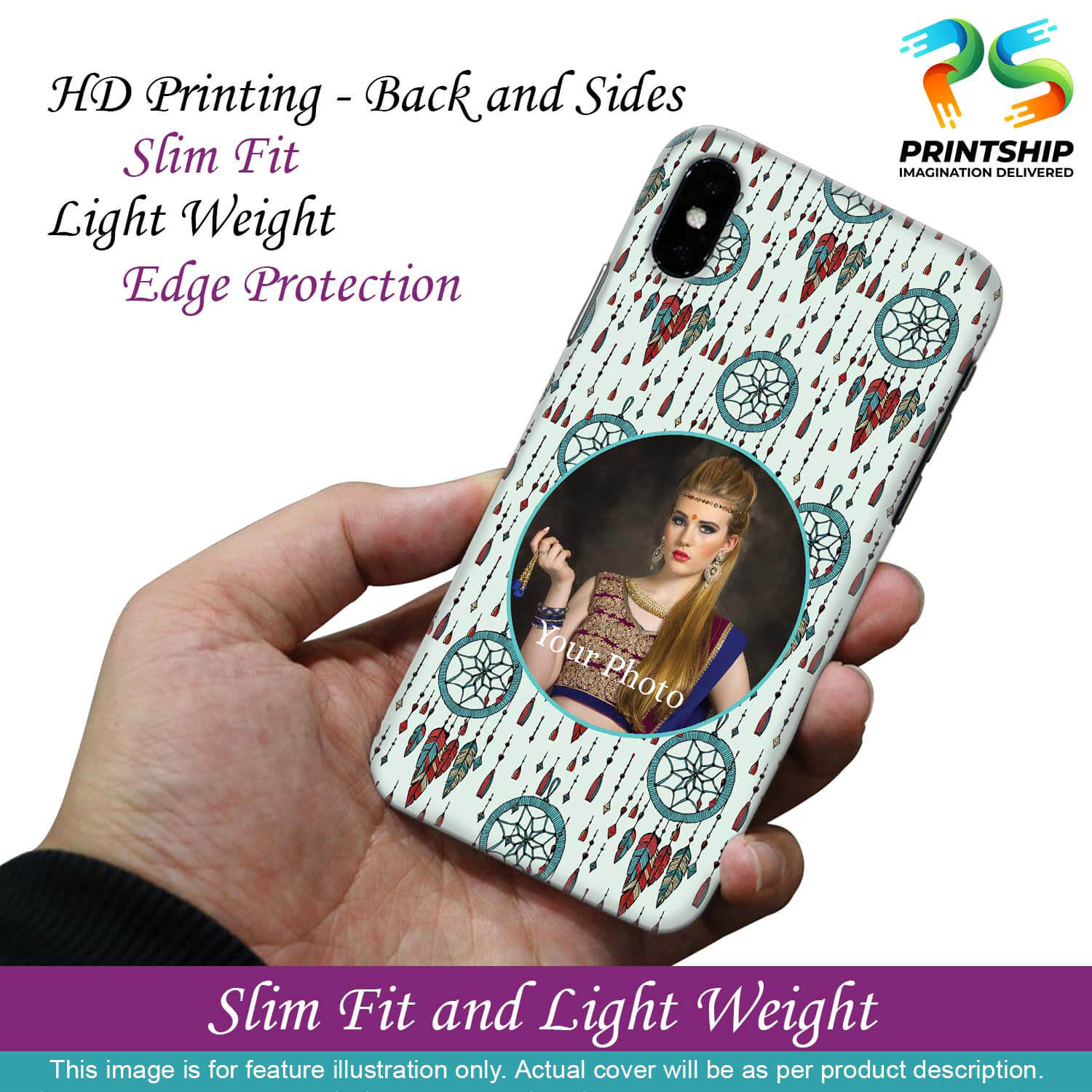 A0515-Dream Catcher Photo Back Cover for Vivo Z1 Pro