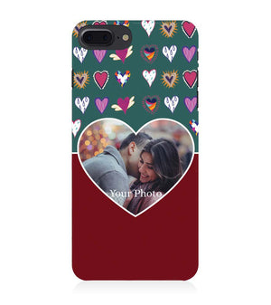 A0516-Hearts Photo Back Cover for Apple iPhone 7 Plus