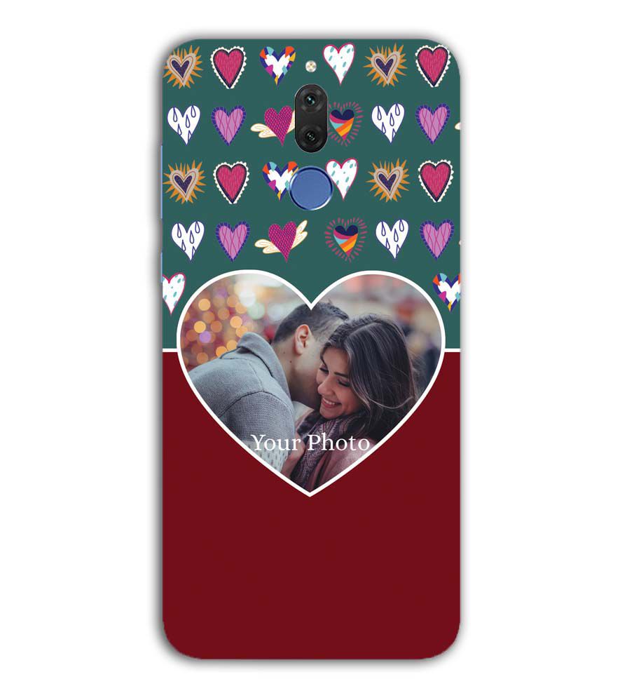 A0516-Hearts Photo Back Cover for Huawei Nova 2i