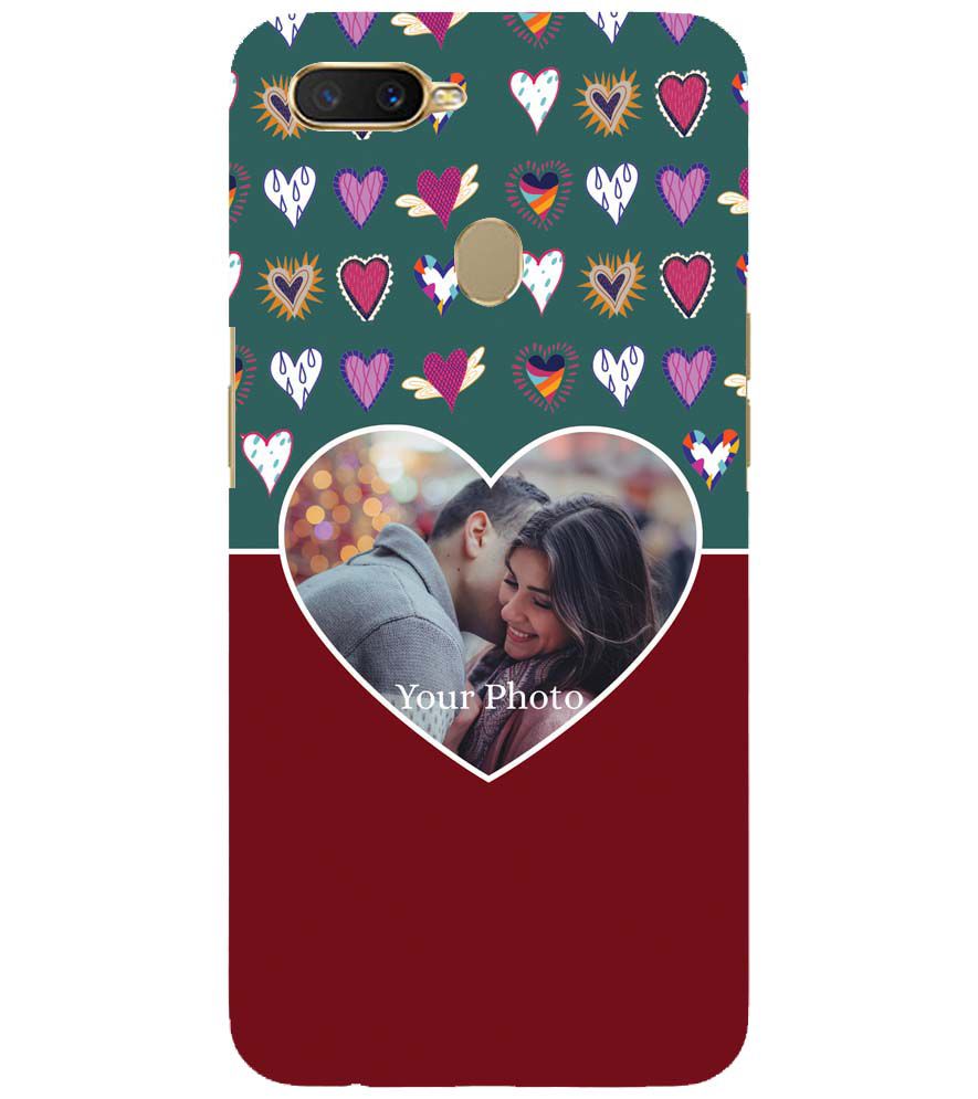 A0516-Hearts Photo Back Cover for Oppo A11K