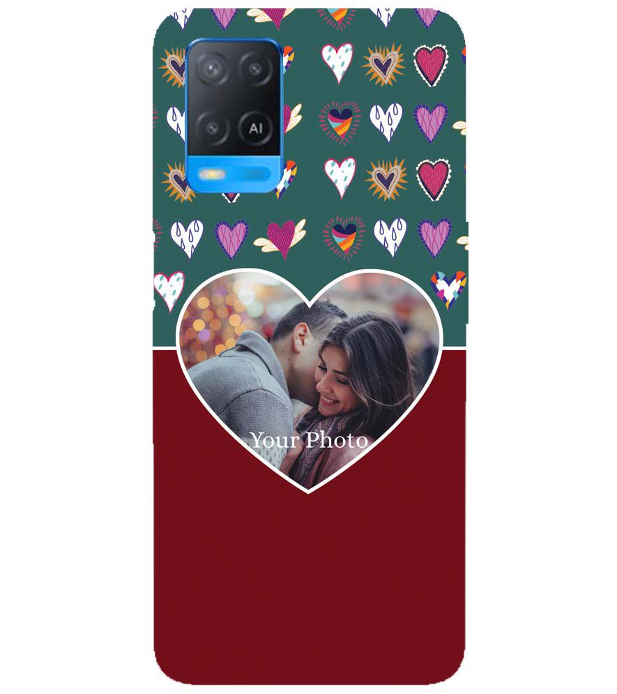 A0516-Hearts Photo Back Cover for Oppo A54