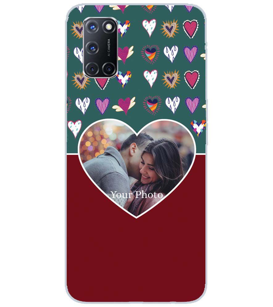 A0516-Hearts Photo Back Cover for Oppo A72