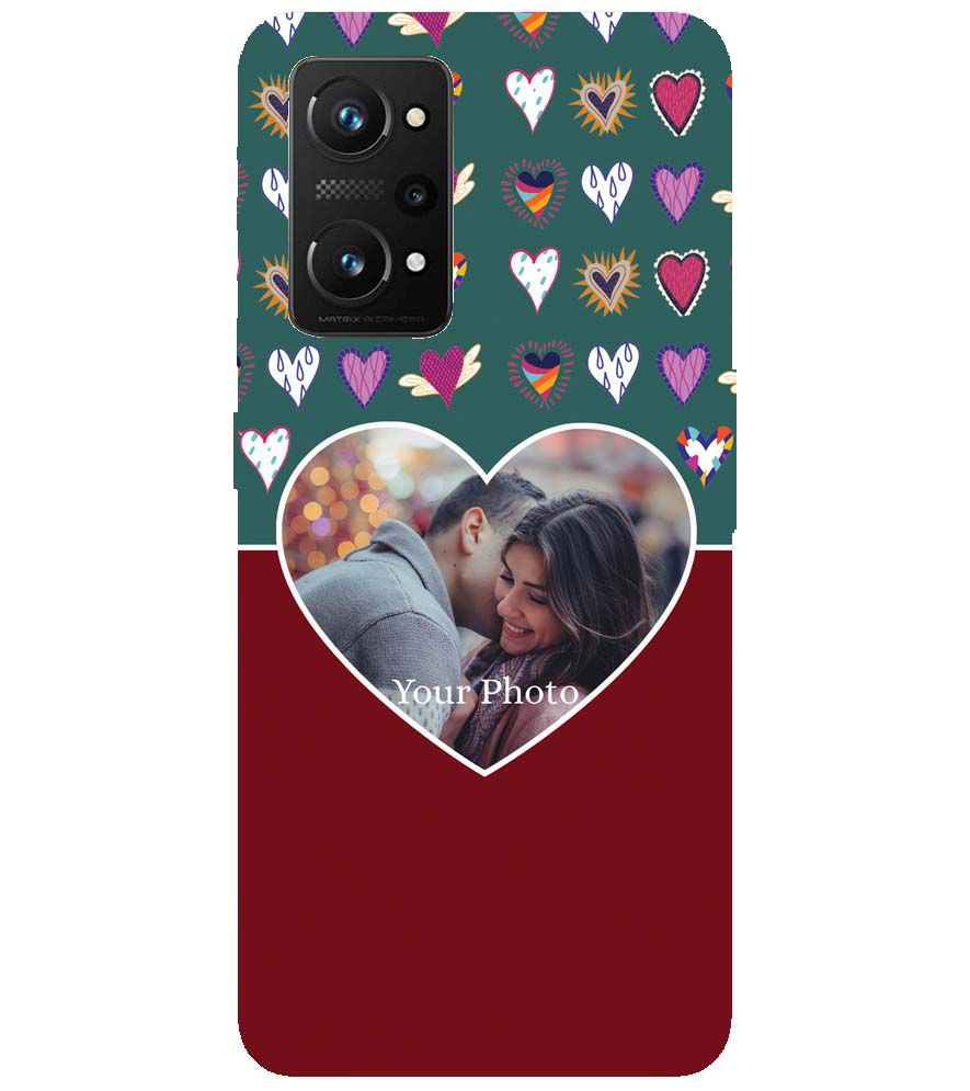 A0516-Hearts Photo Back Cover for Realme X7 Max 5G