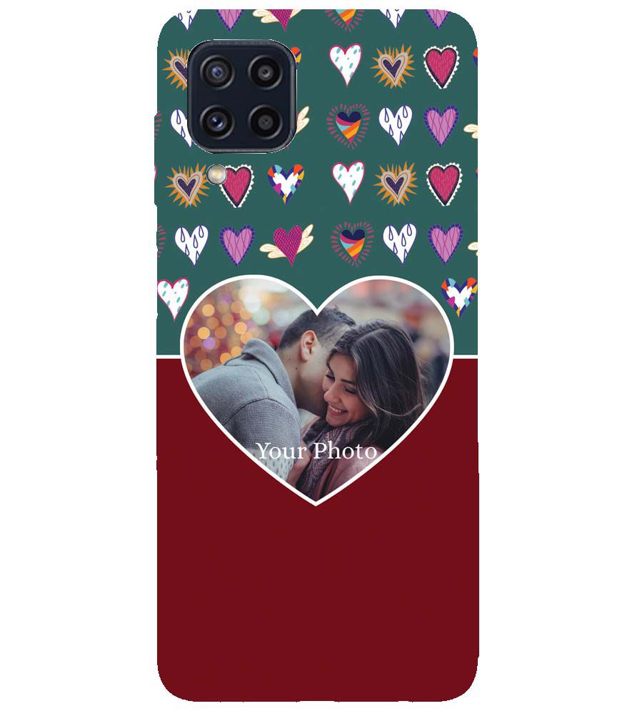 A0516-Hearts Photo Back Cover for Samsung Galaxy M32 Prime