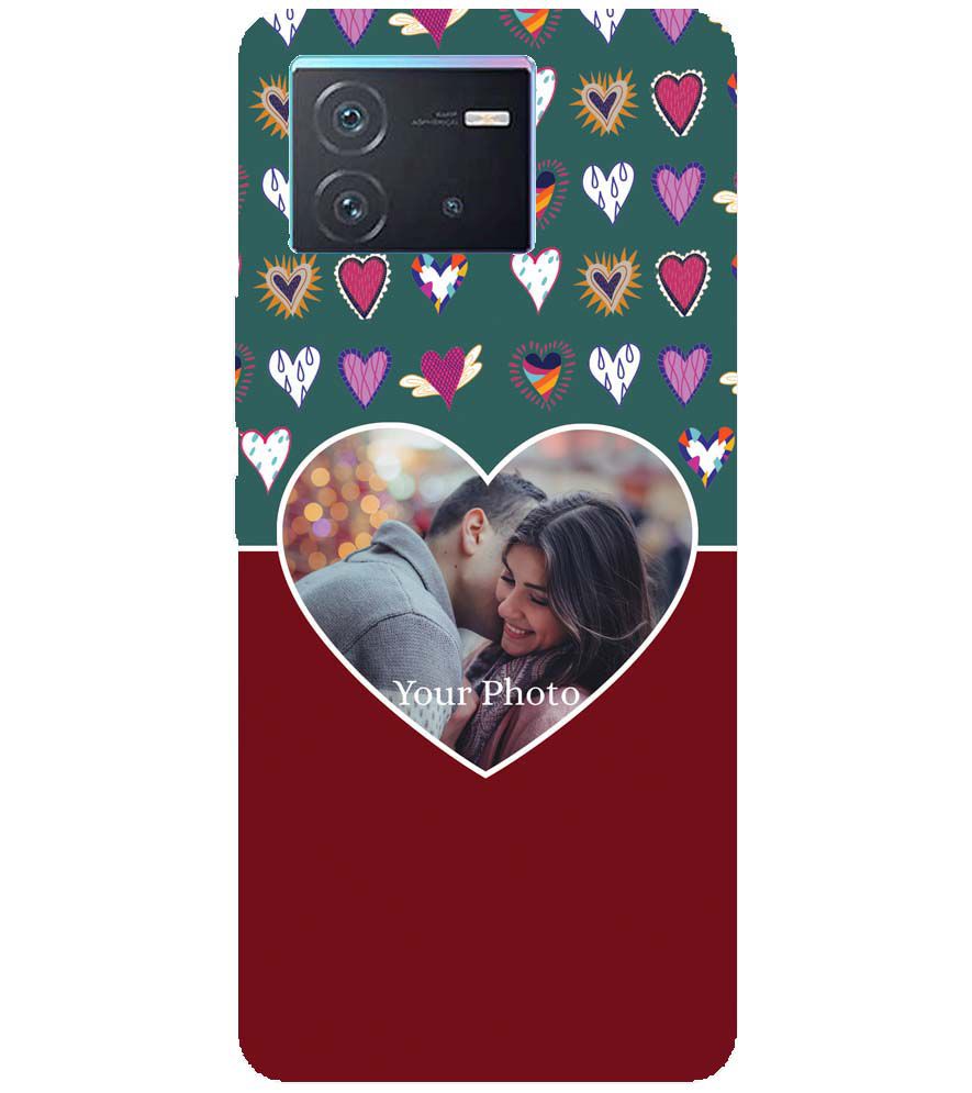 A0516-Hearts Photo Back Cover for vivo iQOO Neo 6