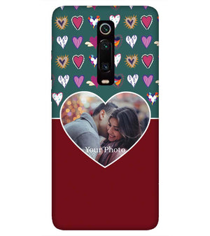 A0516-Hearts Photo Back Cover for Xiaomi Redmi K20 Pro
